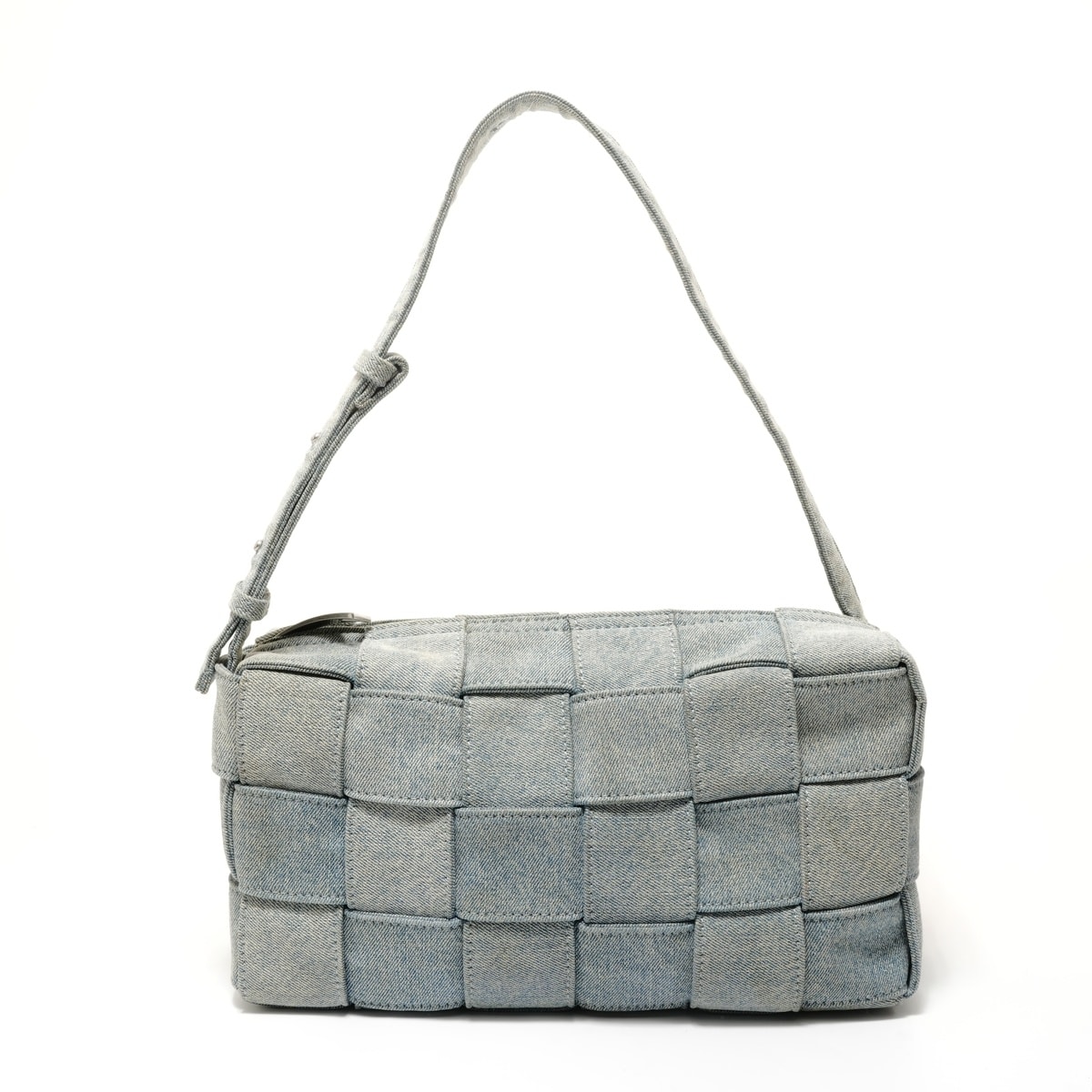 ボッテガヴェネタ BOTTEGAVENETA ブリック カセット デニム ショルダーバッグ【中古】