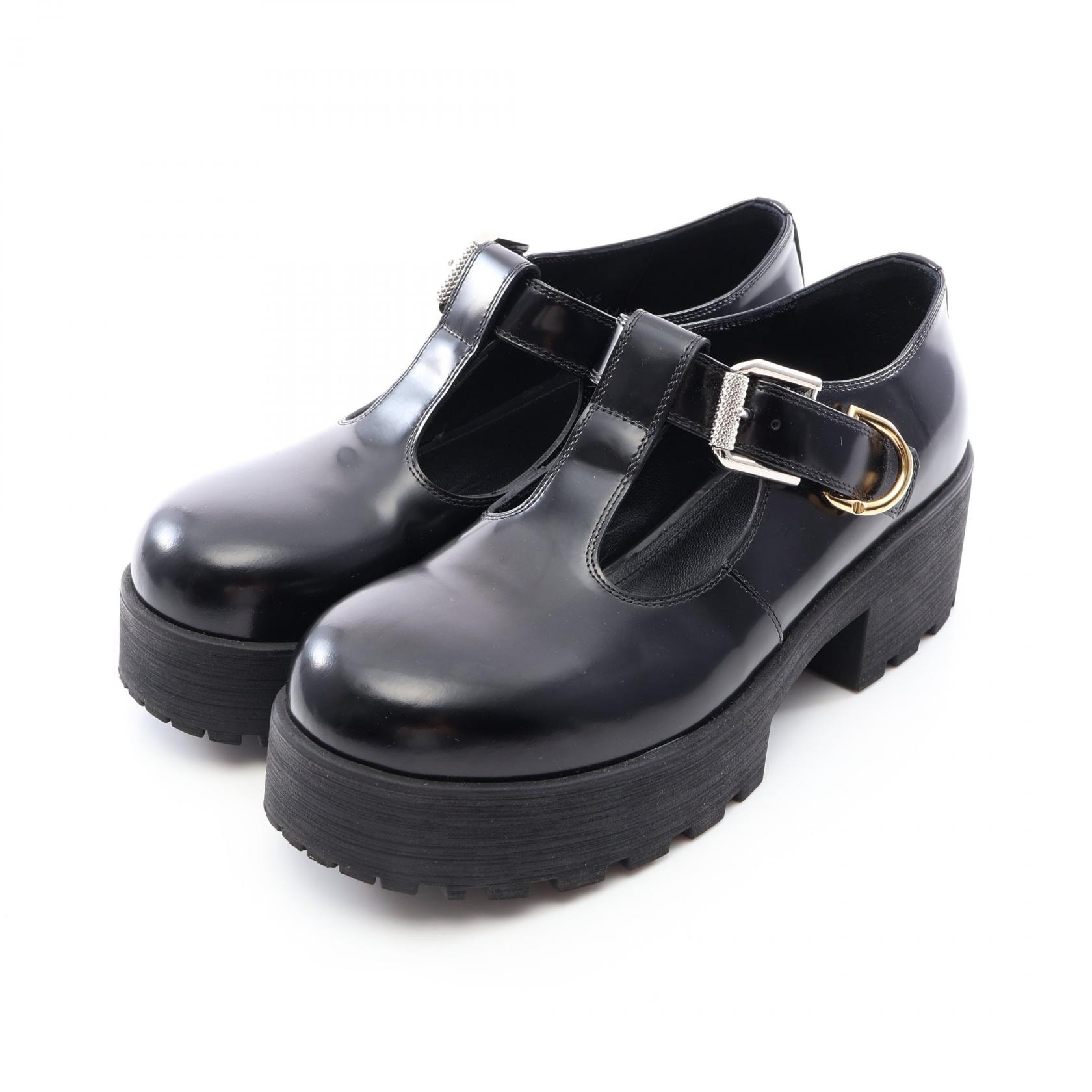 ジバンシィ GIVENCHY VOYOU ヴォワイユー ドレスシューズ 靴 レザー レディース ブラック系 【中古】