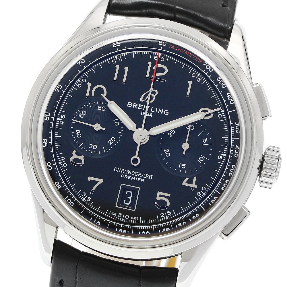 ☆美品 ブライトリング プレミエ B01 クロノグラフ 42 メンズ 【中古】