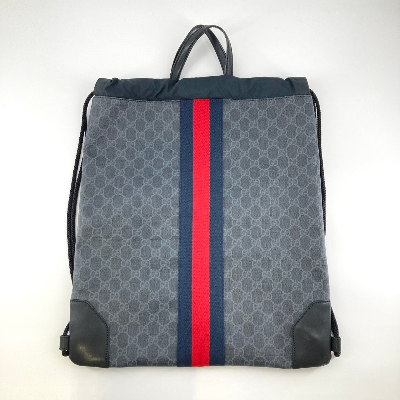 구찌 (Gucci) 셰리 라인 드로우스트링 478672 백팩 데이팩 블랙