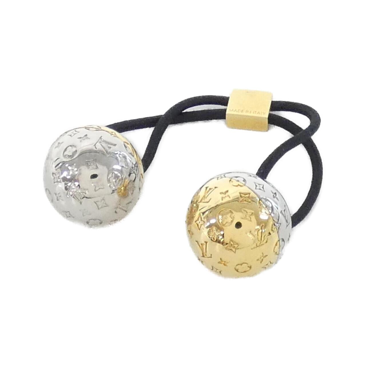 ルイヴィトン シュシュ ナノグラム プラネットLV M80266 ヘアーアクセサリー