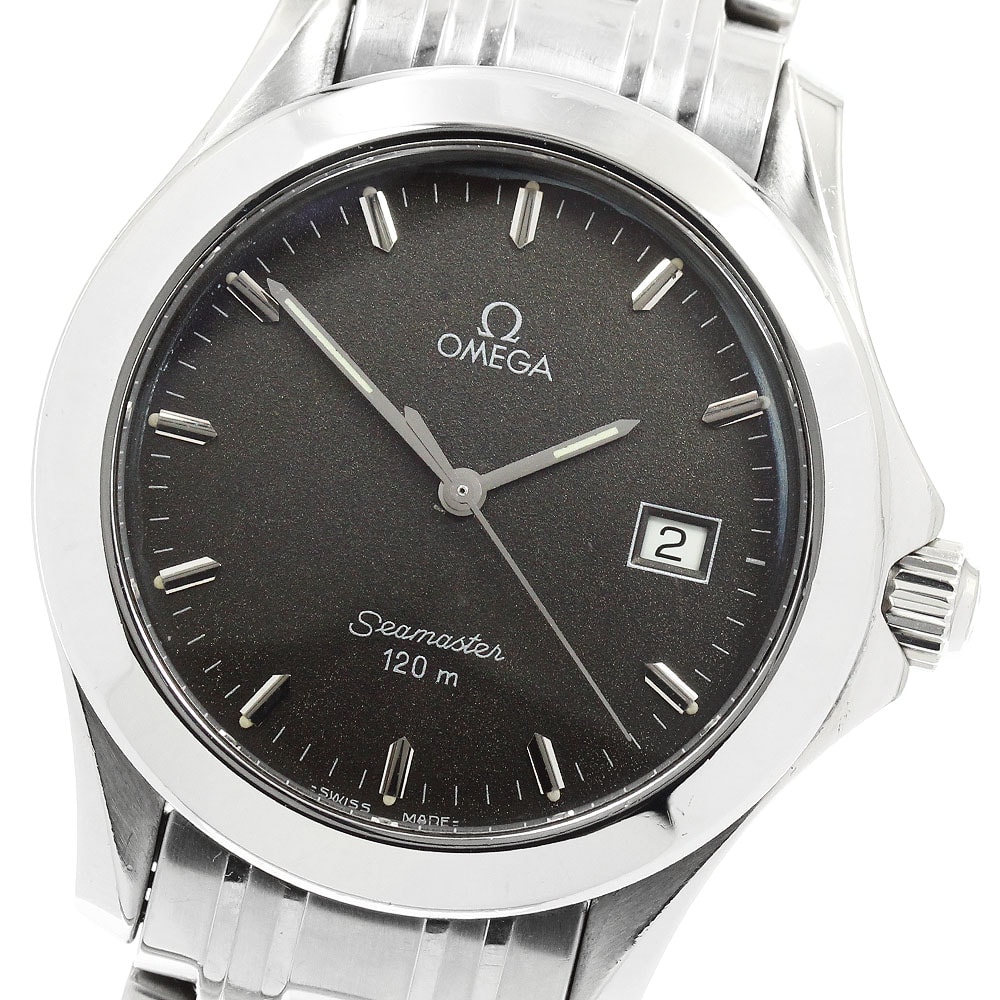 ★保 オメガ シーマスター120m デイト 2511.41 メンズ 【中古】