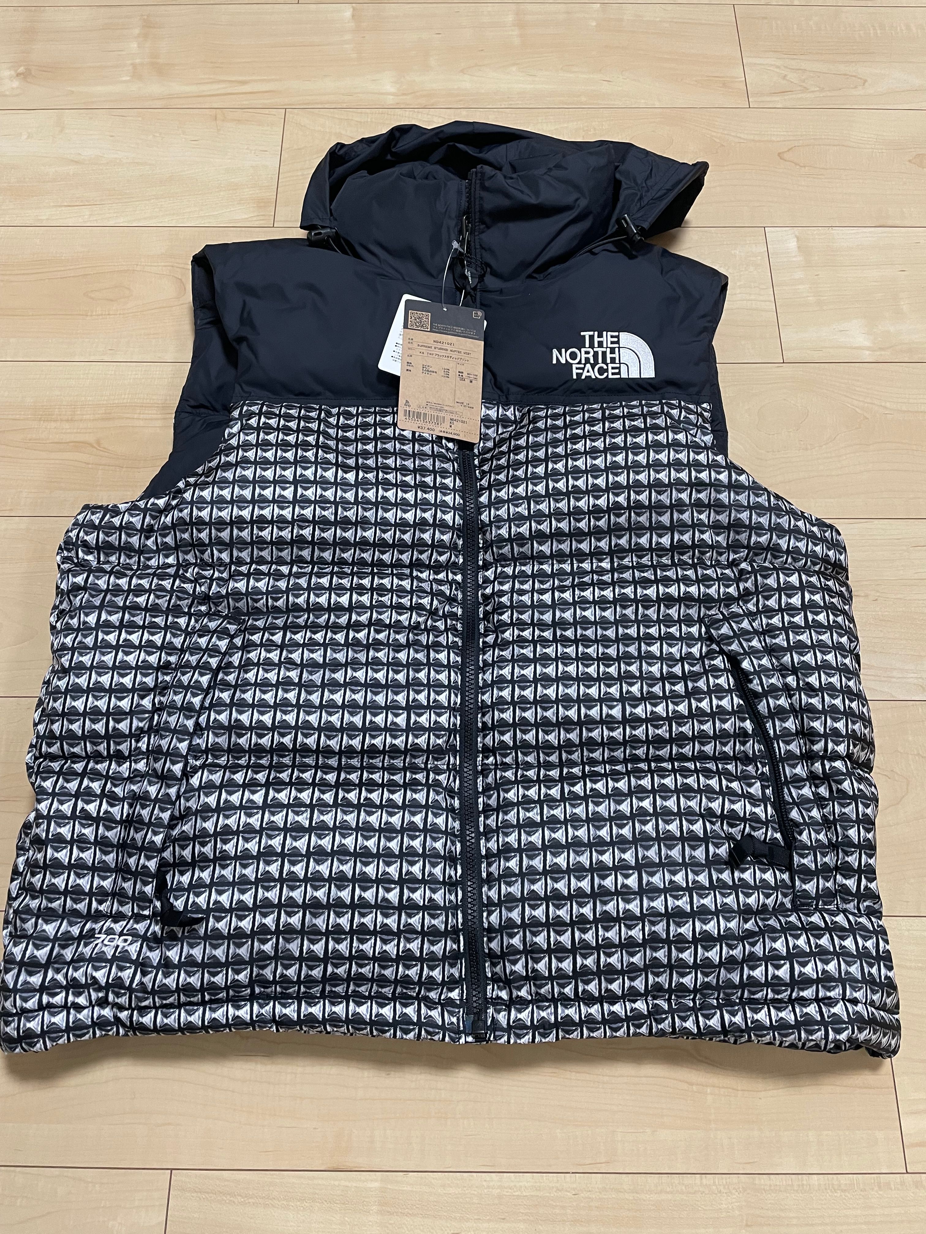 Supreme x The North Face Studded Nuptse Vest "Black"