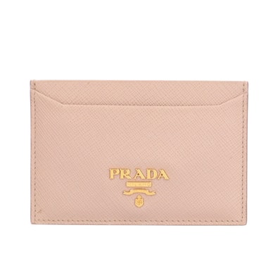 プラダ サフィアーノ カードケース レザー 1M0208 レディース PRADA 中古