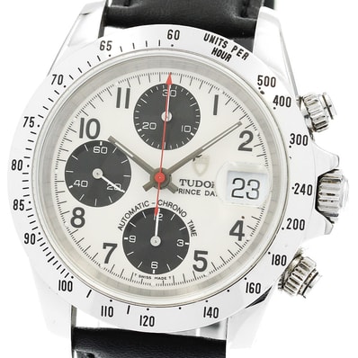 チュードル プリンスデイト クロノタイム 79280P メンズ 【中古】