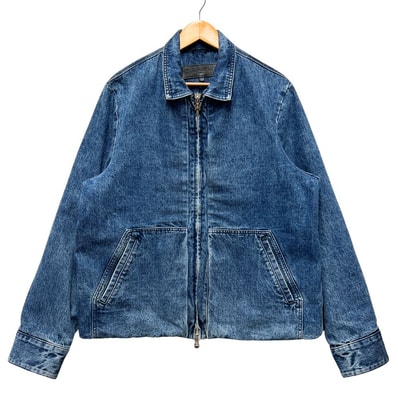 Chrome Hearts Dagger Zip Denim Blouson Jacket "Indigo"