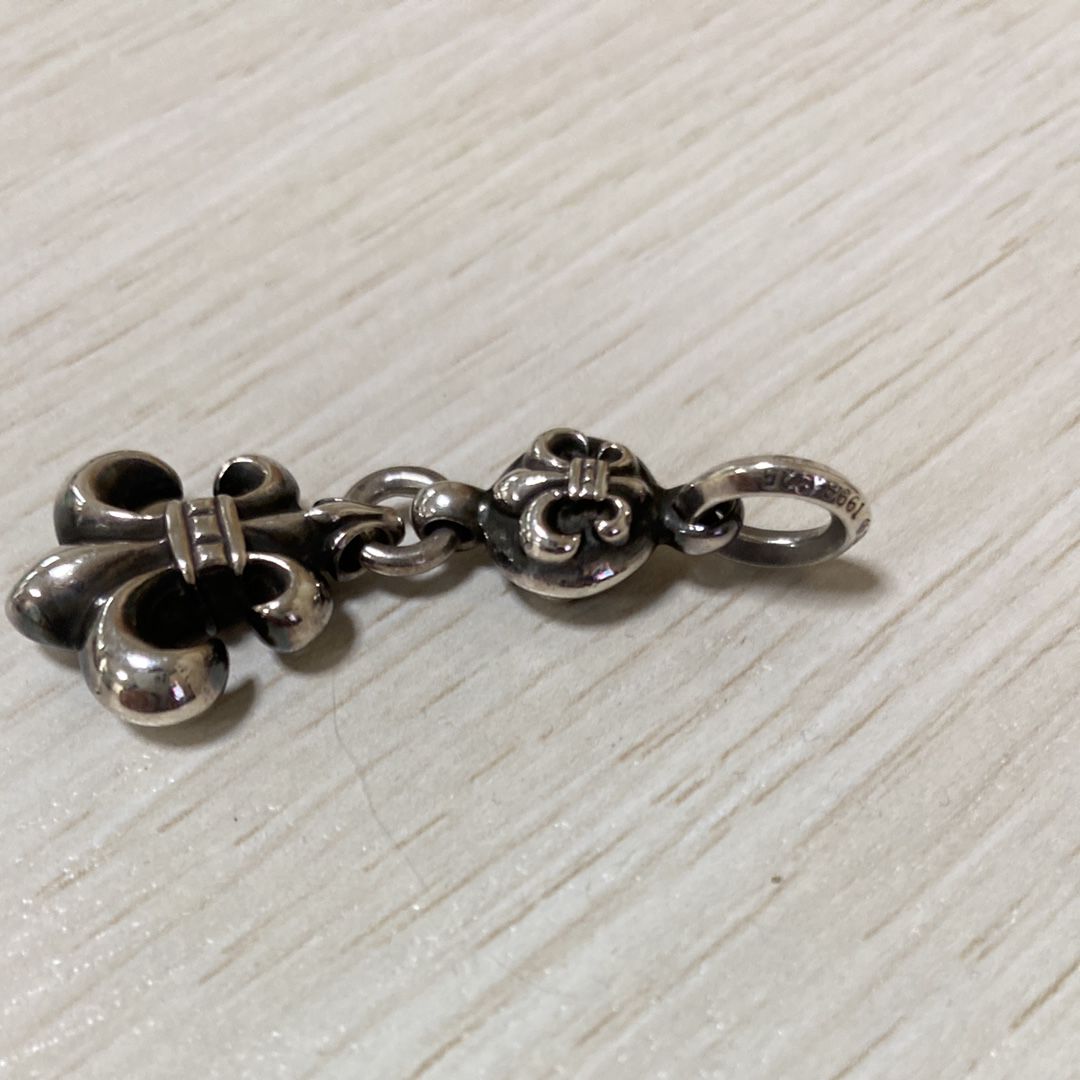 Chrome Hearts 1 Ball BS Flare Charm "Silver"