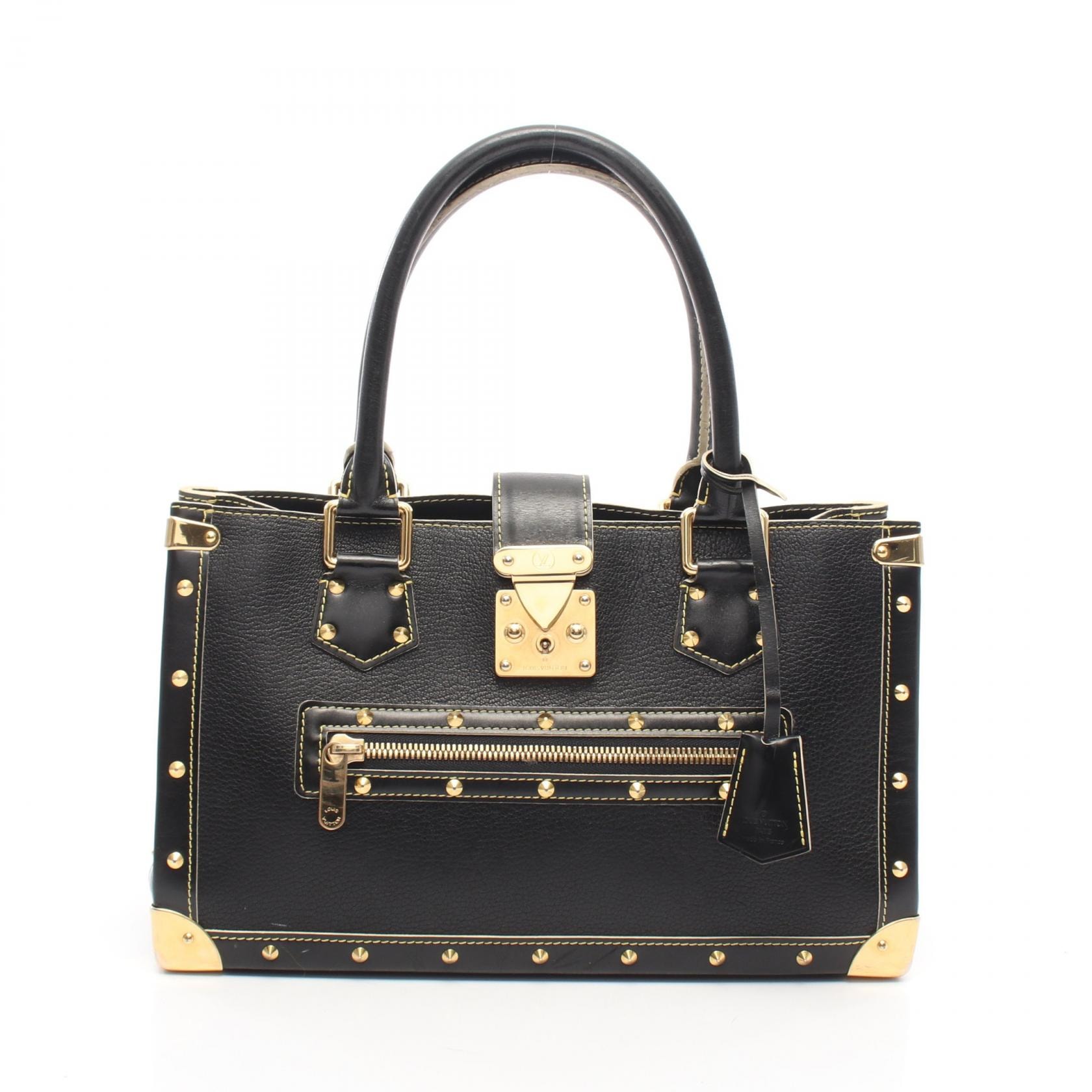 ルイ・ヴィトン LOUIS VUITTON ファビュロー スハリ ノワール ハンドバッグ バッグ レザー レディース ブラック系 M91812 【中古】