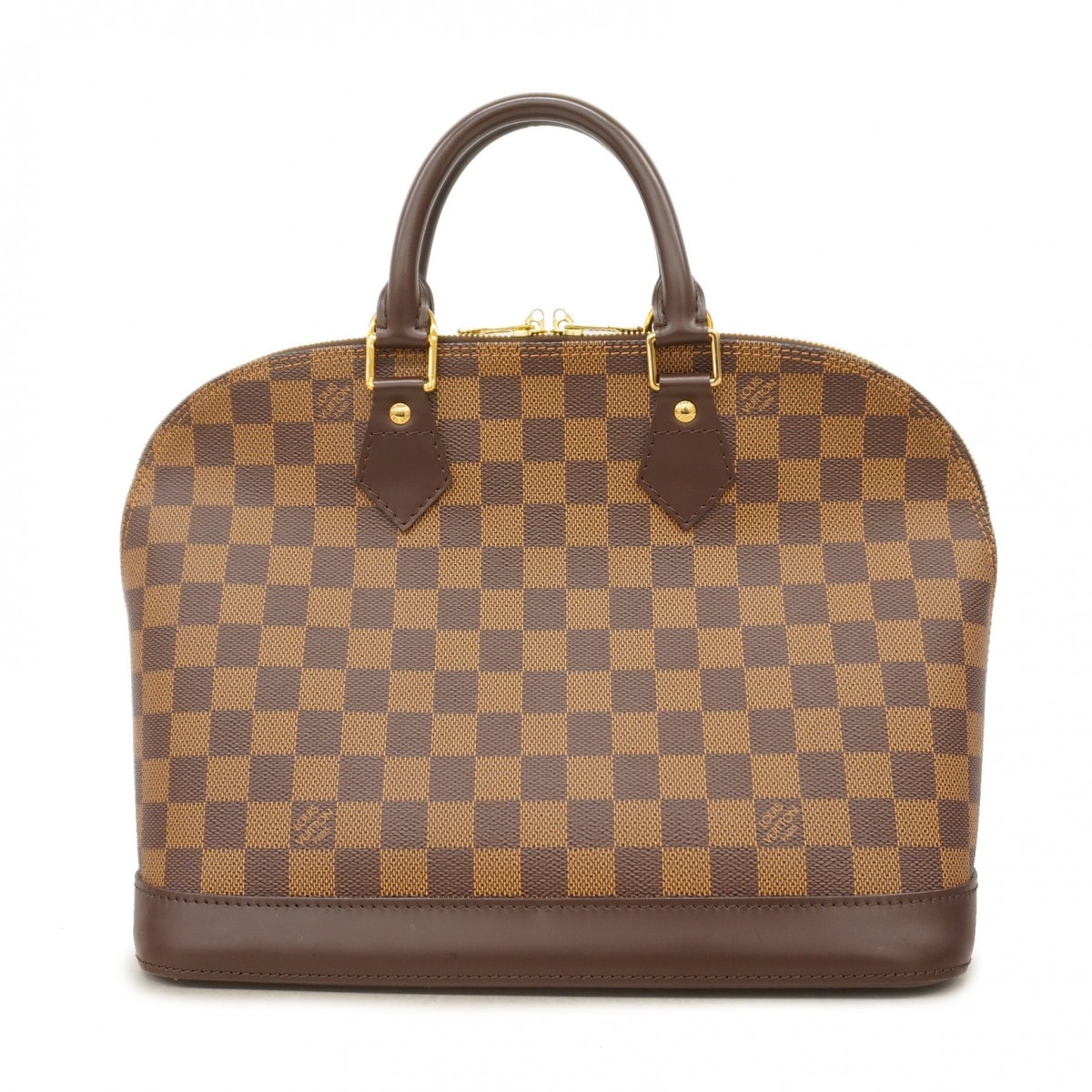 【6db1150】ルイヴィトン ハンドバッグ ダミエ アルマ N51131 エベヌ【中古】レディース