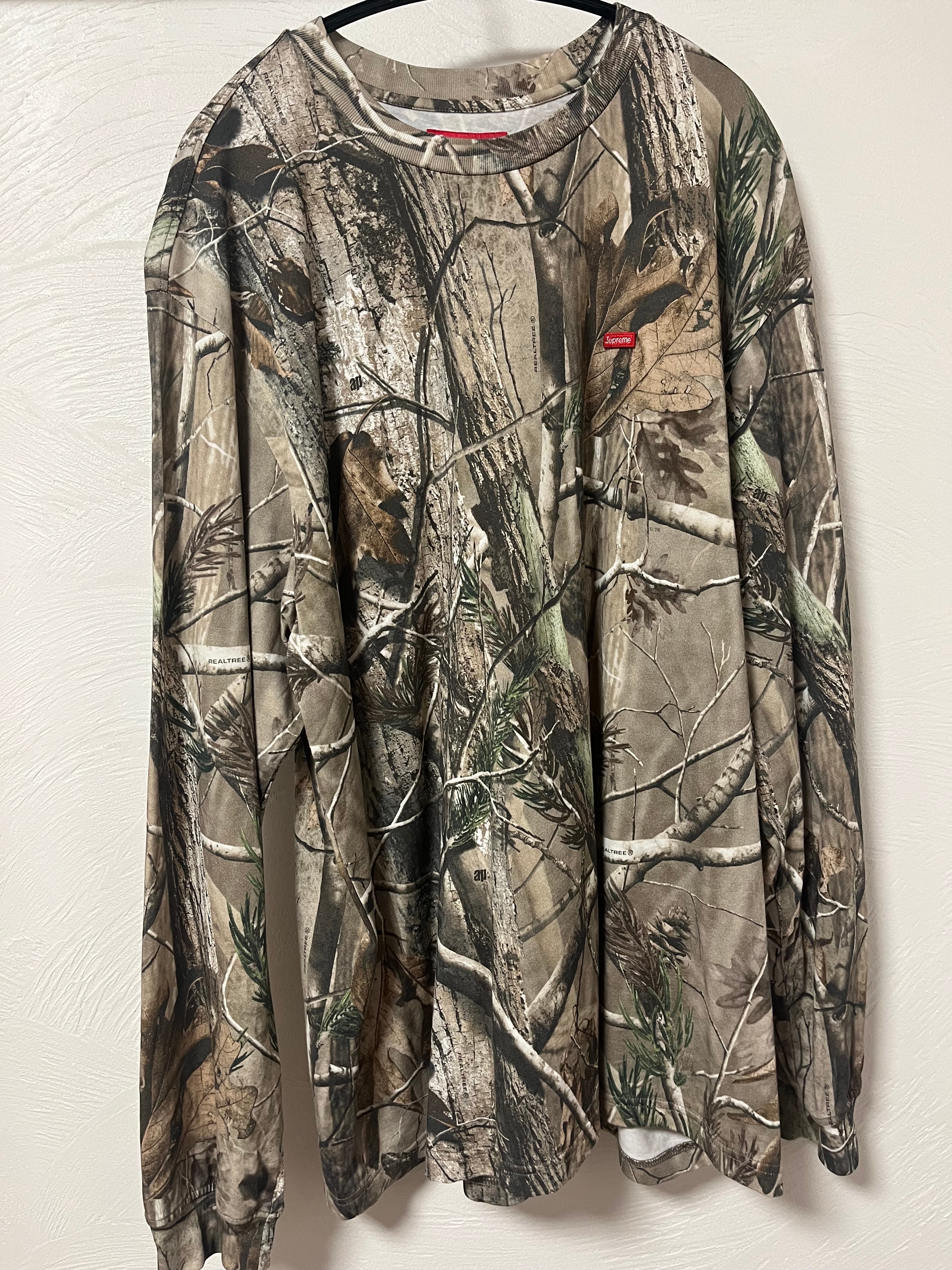 Supreme Small Box L/S Tee (25FW) "Realtree AP Camo"