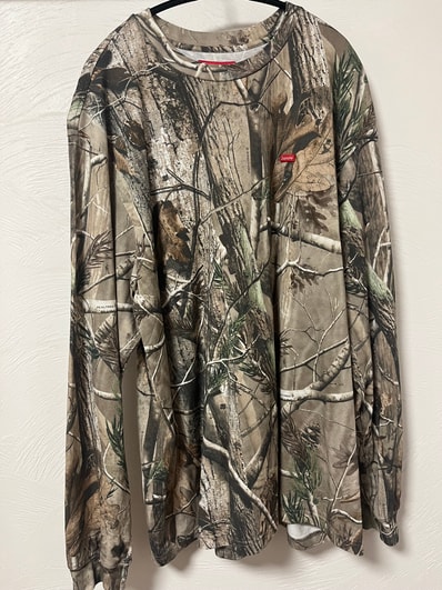Supreme Small Box L/S Tee (25FW) "Realtree AP Camo"