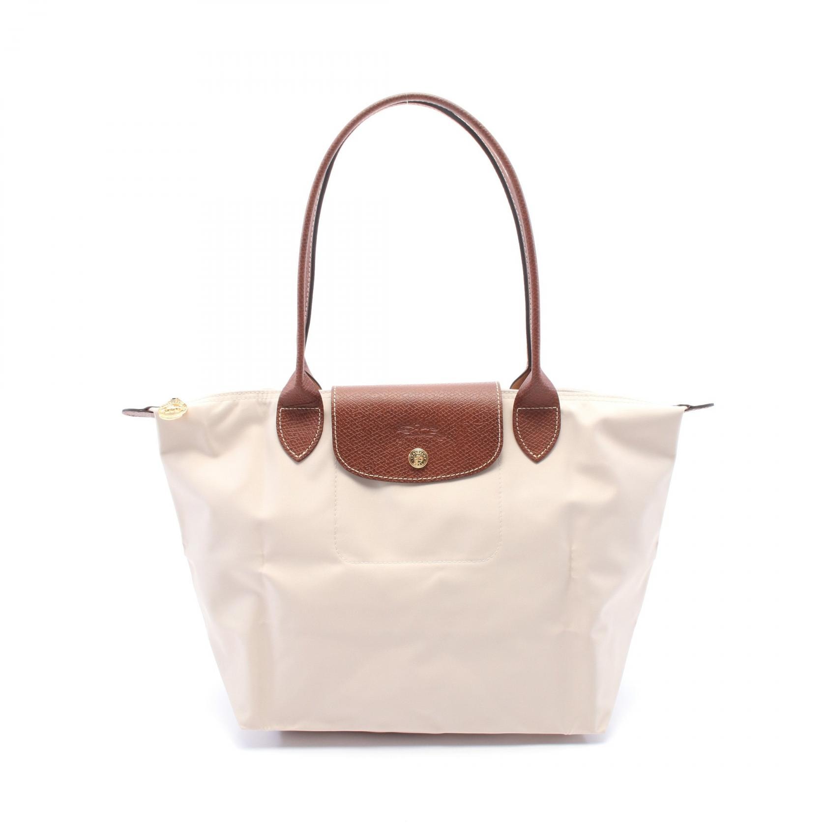 ロンシャン Longchamp LE PLIAGE ORIGINAL M ル プリアージュ オリジナル M トートバッグ バッグ キャンバス レザー レディース ベージュ系 / ブラウン系 L2605089P71 【新品】