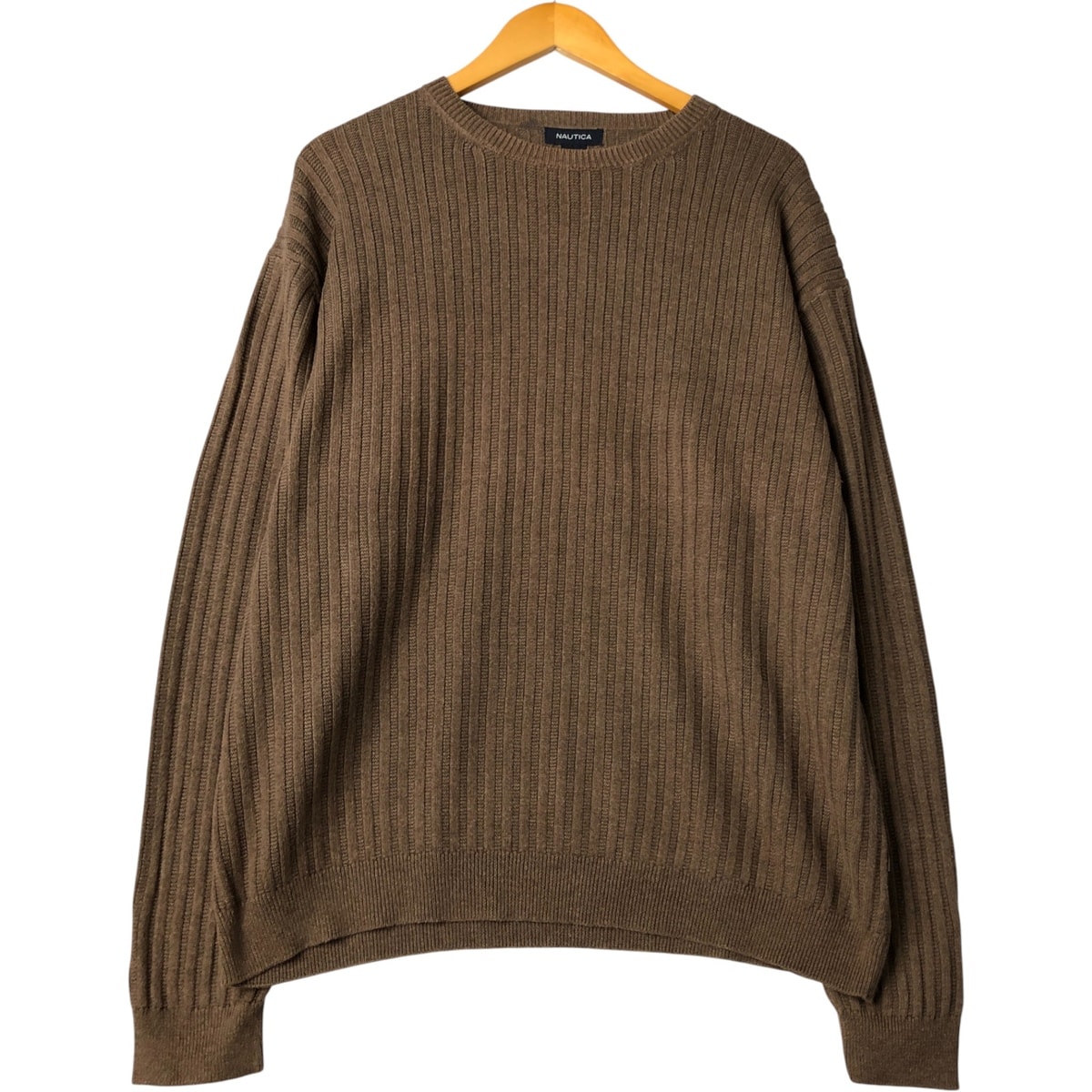 古着 00年代~ ノーティカ NAUTICA リブ編み コットンニットセーター メンズXL相当/eaa434737