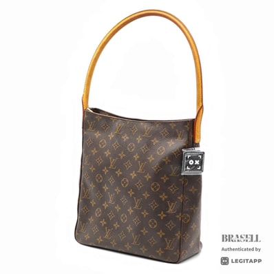 LOUIS VUITTON ルイ・ヴィトン ルーピングGM モノグラム ルーピングGM M51145 LM1011 ハンドバッグ Monogram Canvas Brown レディース