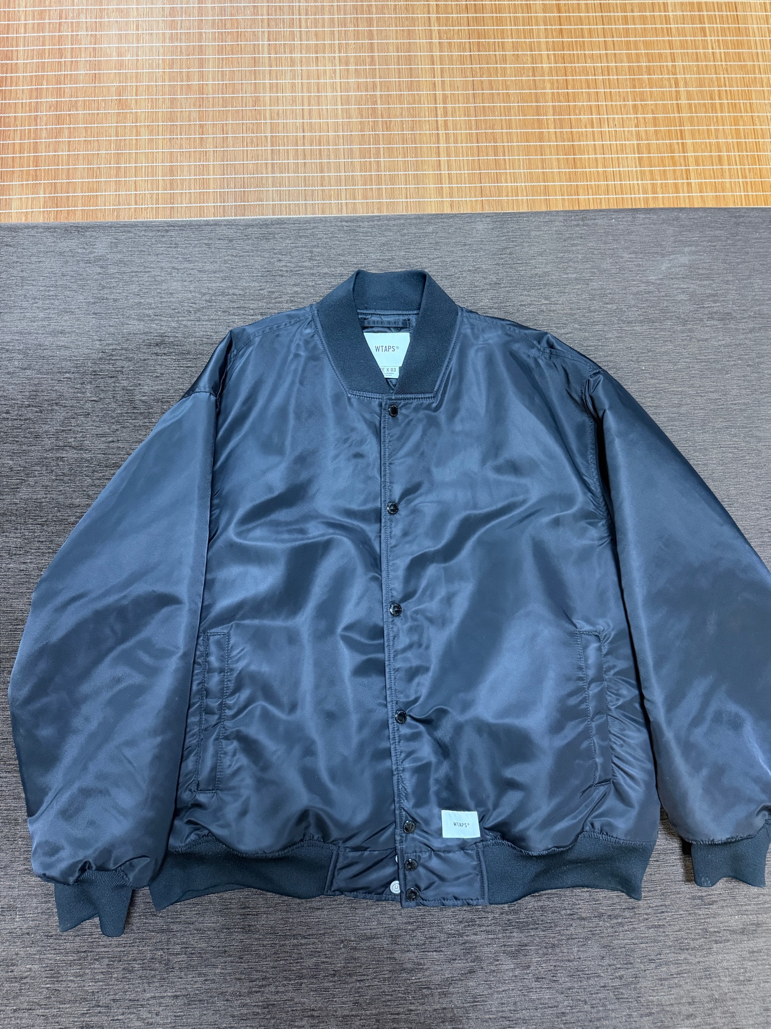 WTAPS Team / Jacket / Nylon. Twill "Black"