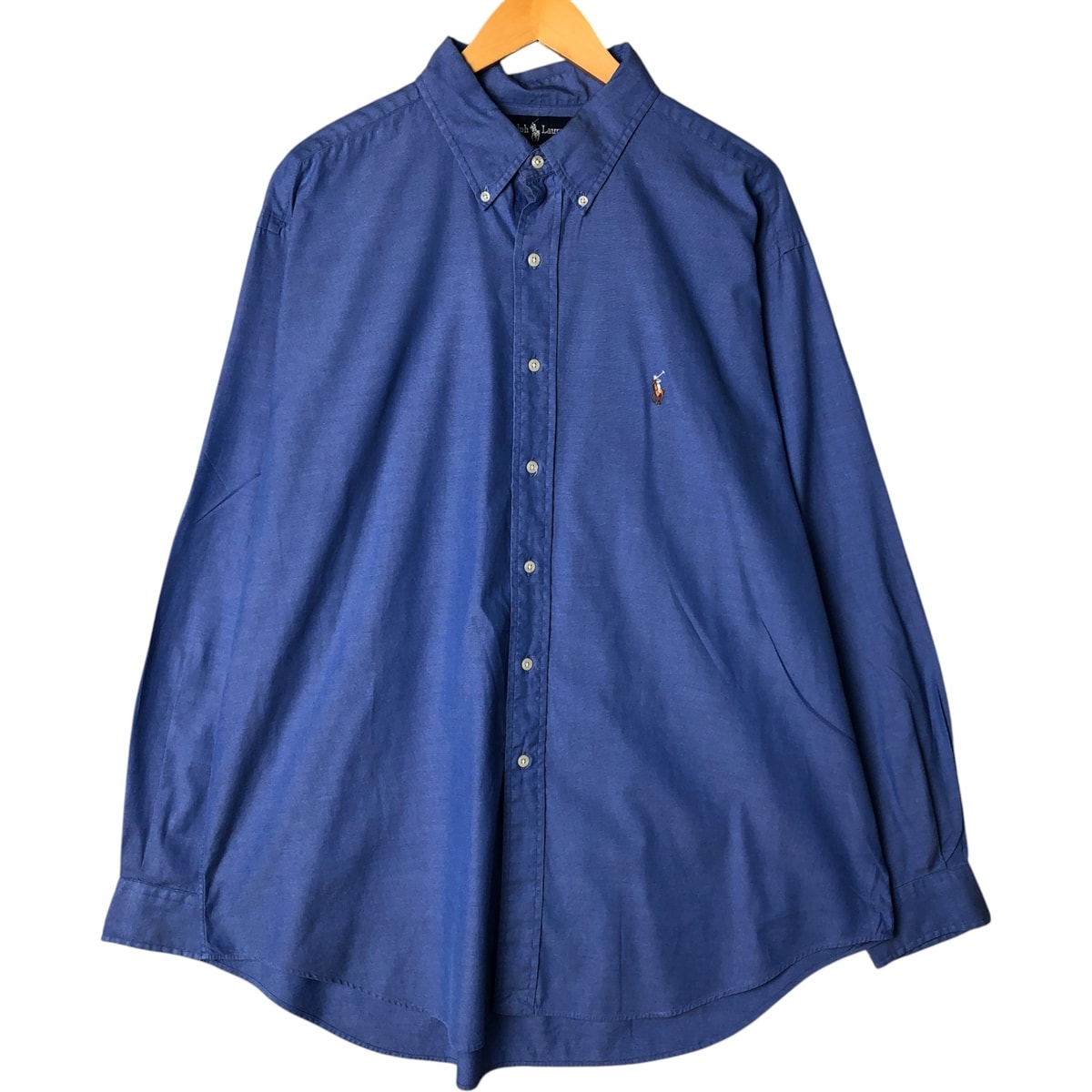 古着 ラルフローレン Ralph Lauren YARMOUTH 長袖 ボタンダウンシャツ メンズXL相当/eaa578042