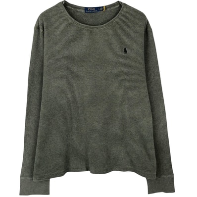 古着 ラルフローレン Ralph Lauren POLO RALPH LAUREN サーマルロングTシャツ メンズL相当/eaa620025