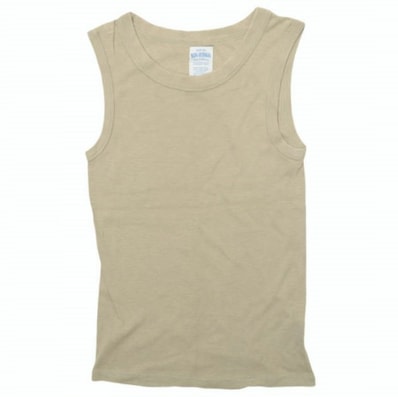 Ron Herman ロンハーマン 日本製 Supima Slub Crew Tank スーピマスラブコットン タンクトップ 3310900228 XS KHAKI トップス g28460