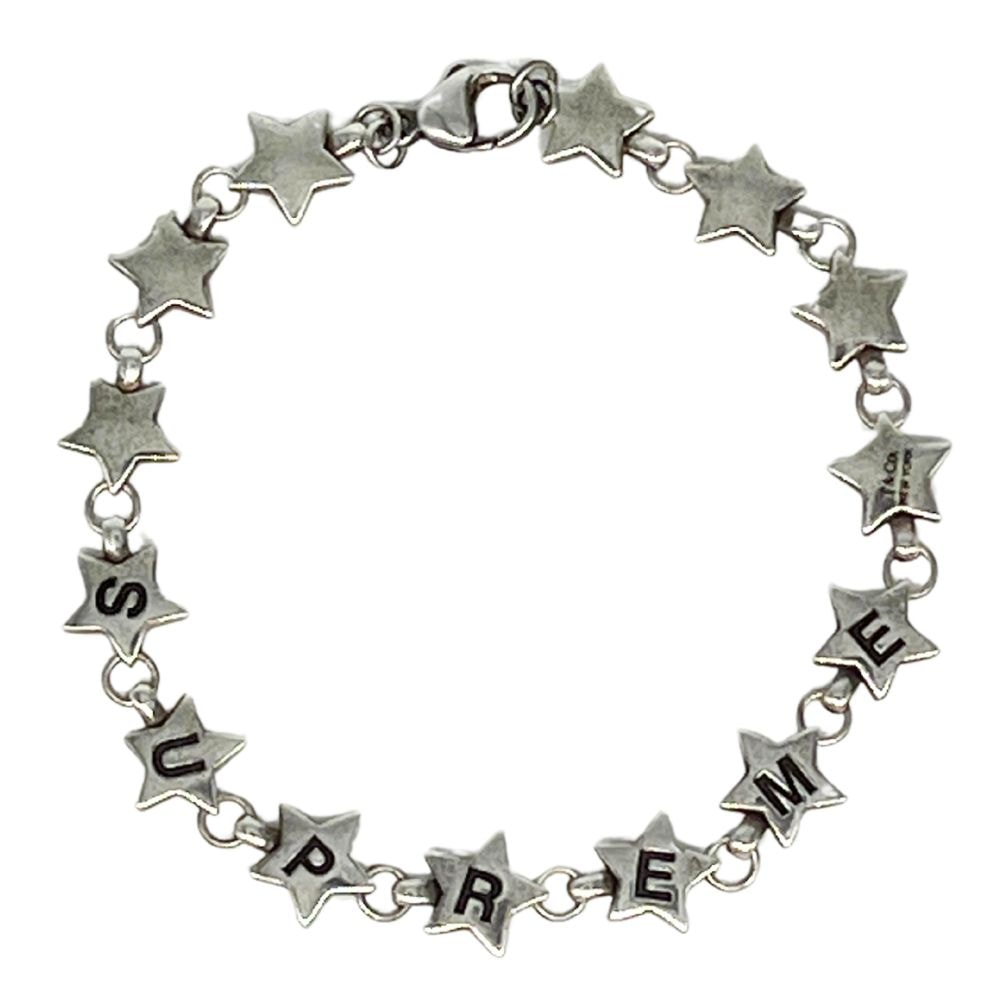 SUPREME シュプリーム Tiffany ティファニー Star Bracelet シルバー スター ブレスレット 41300