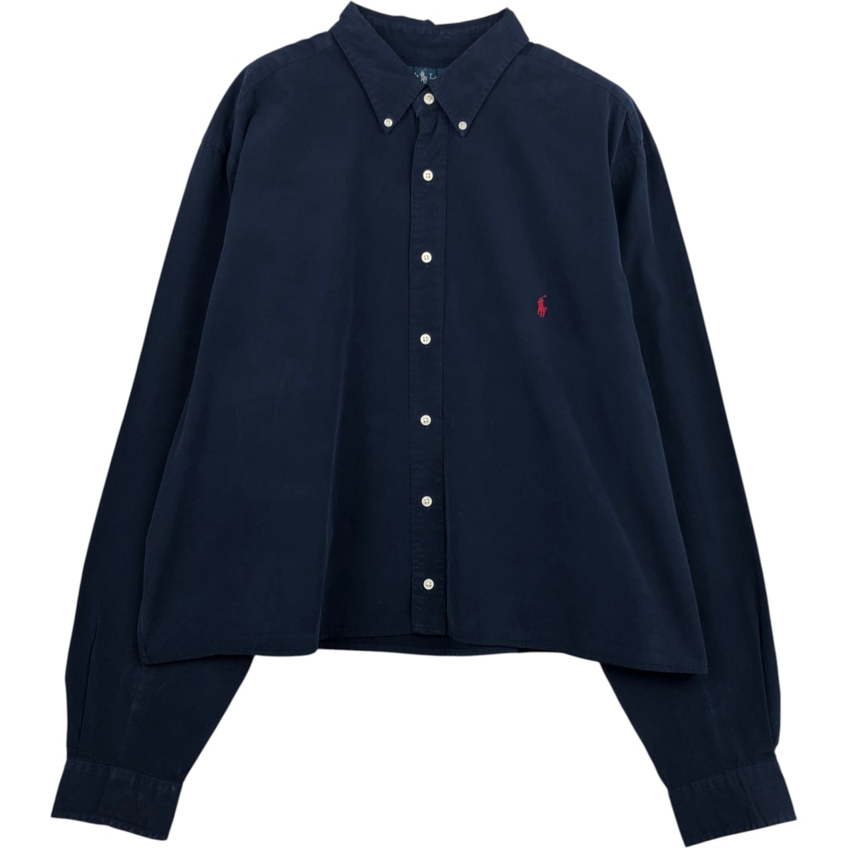 古着 ラルフローレン Ralph Lauren CLASSIC FIT 長袖 ボタンダウンシャツ メンズXXL相当/eaa628570