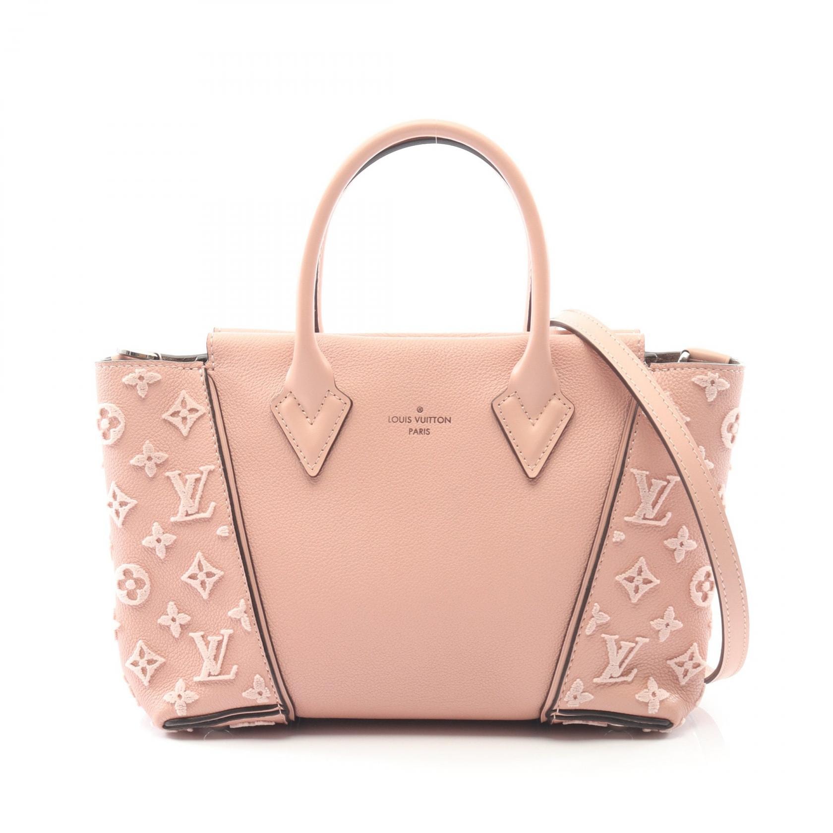 ルイ・ヴィトン LOUIS VUITTON トートW BB モノグラムヴェルール ハンドバッグ バッグ レザー マグノリア レディース ピンク系 M94639 【中古】