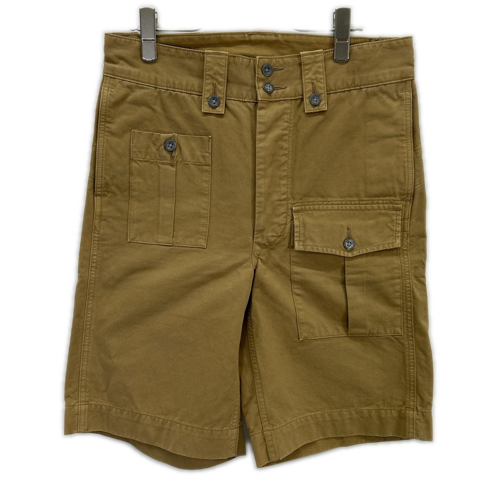 ダブルアールエル MNRRSHOM4N00033 ベージュ ミリタリ ショートパンツ 29