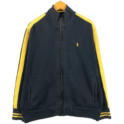 古着 ラルフローレン Ralph Lauren POLO by Ralph Lauren フルジップスウェットシャツ トレーナー メンズXL相当/eaa604097