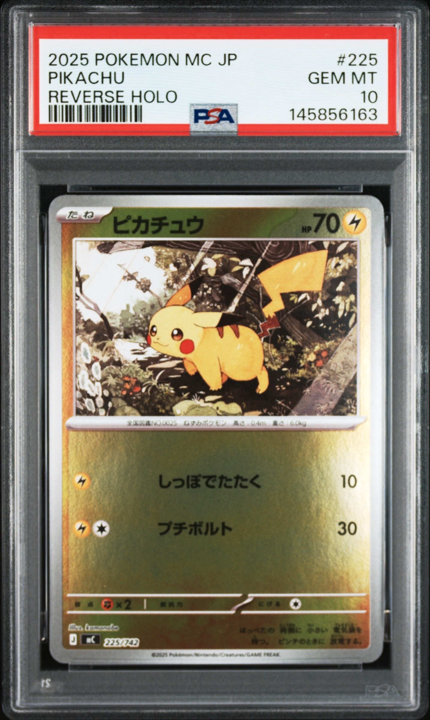 ピカチュウ :ミラー [MC 225/742](スタートデッキ100「バトルコレクション」)