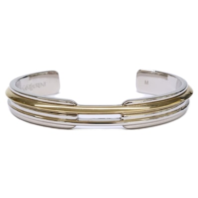 サンローランパリ 【美品】2トーン カフ M