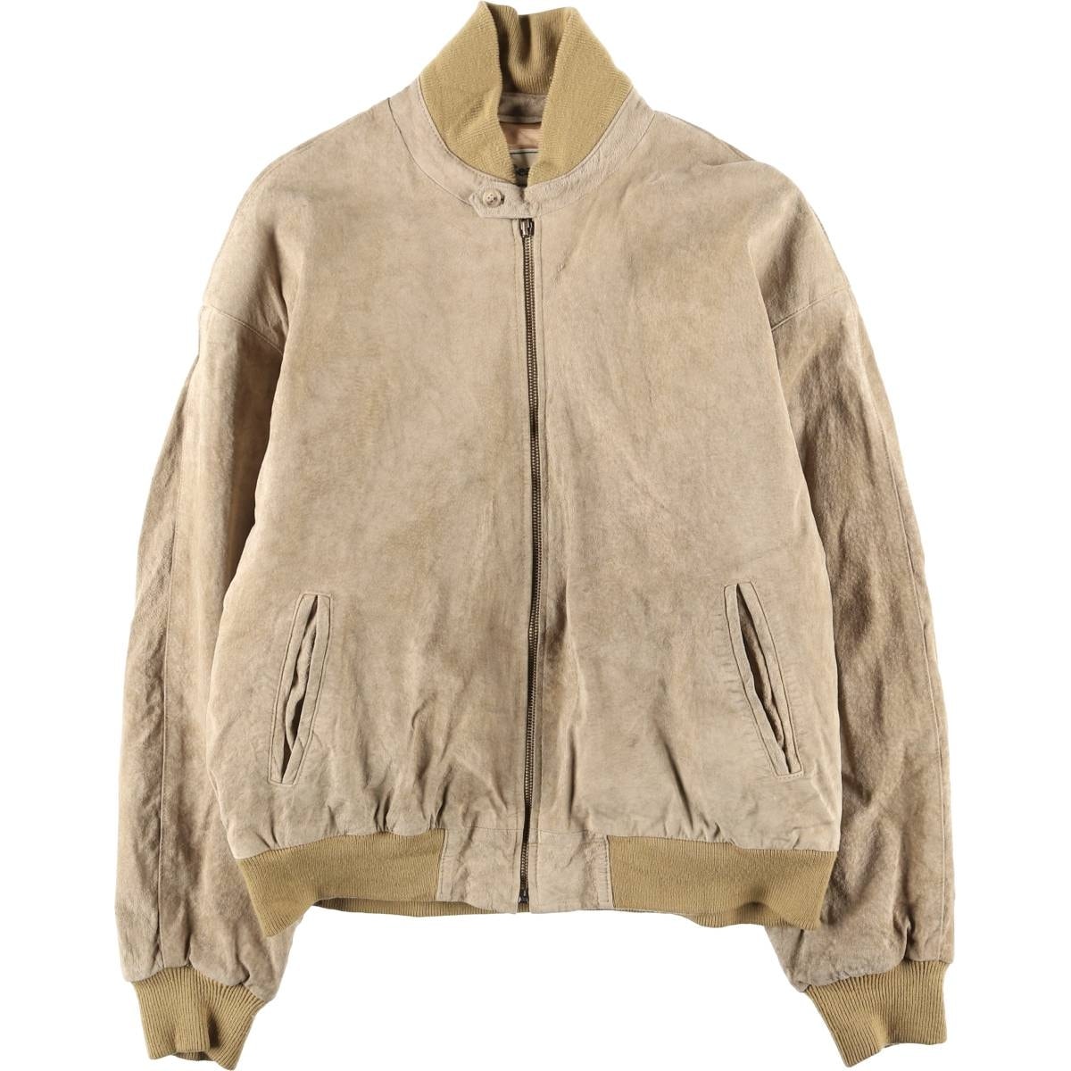 古着 80~90年代 エルエルビーン L.L.Bean 中綿入り スエードレザーブルゾン メンズXL相当/eaa615039