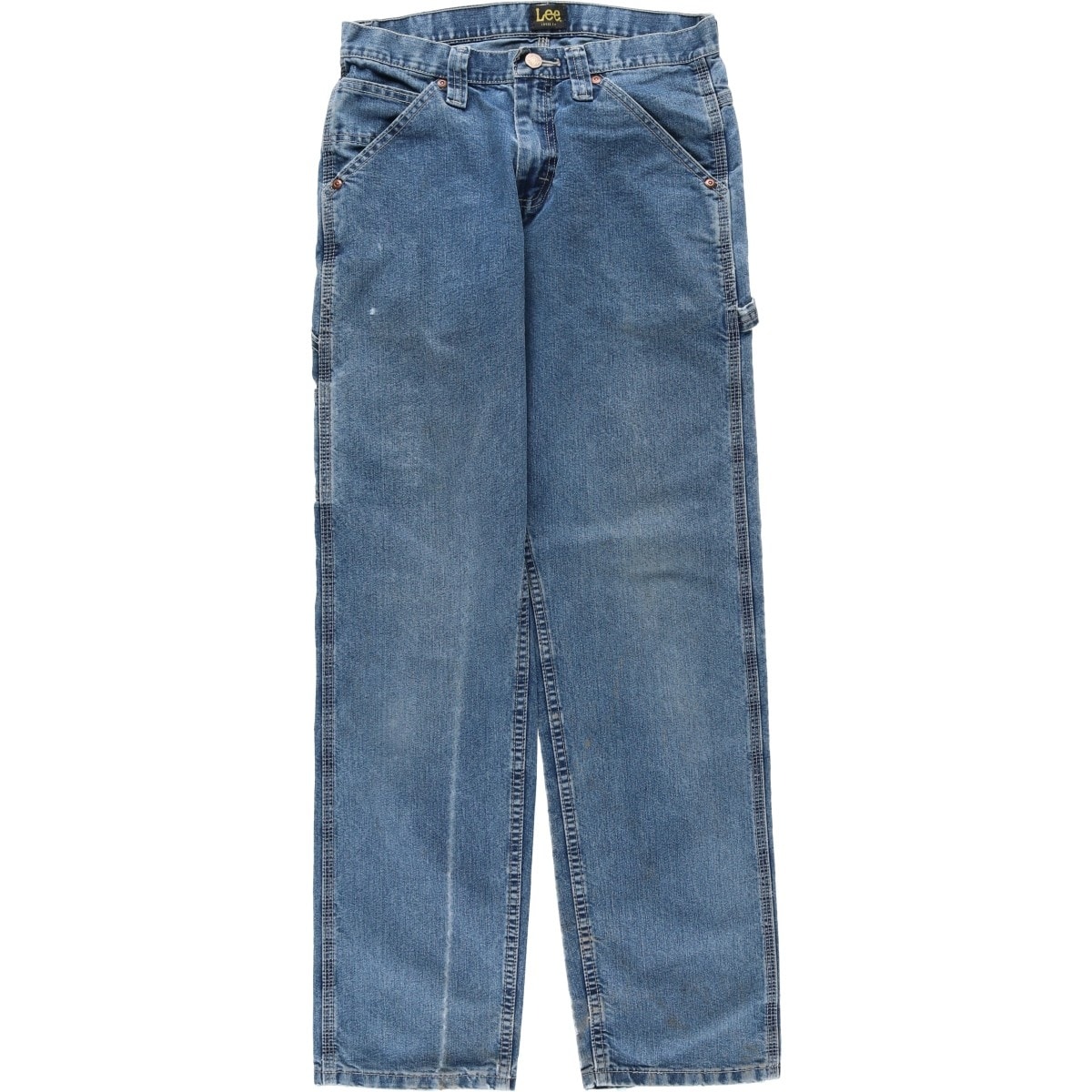 古着 リー Lee LOOSE FIT デニム ペインターパンツ レディースL(w29)相当/eaa641765