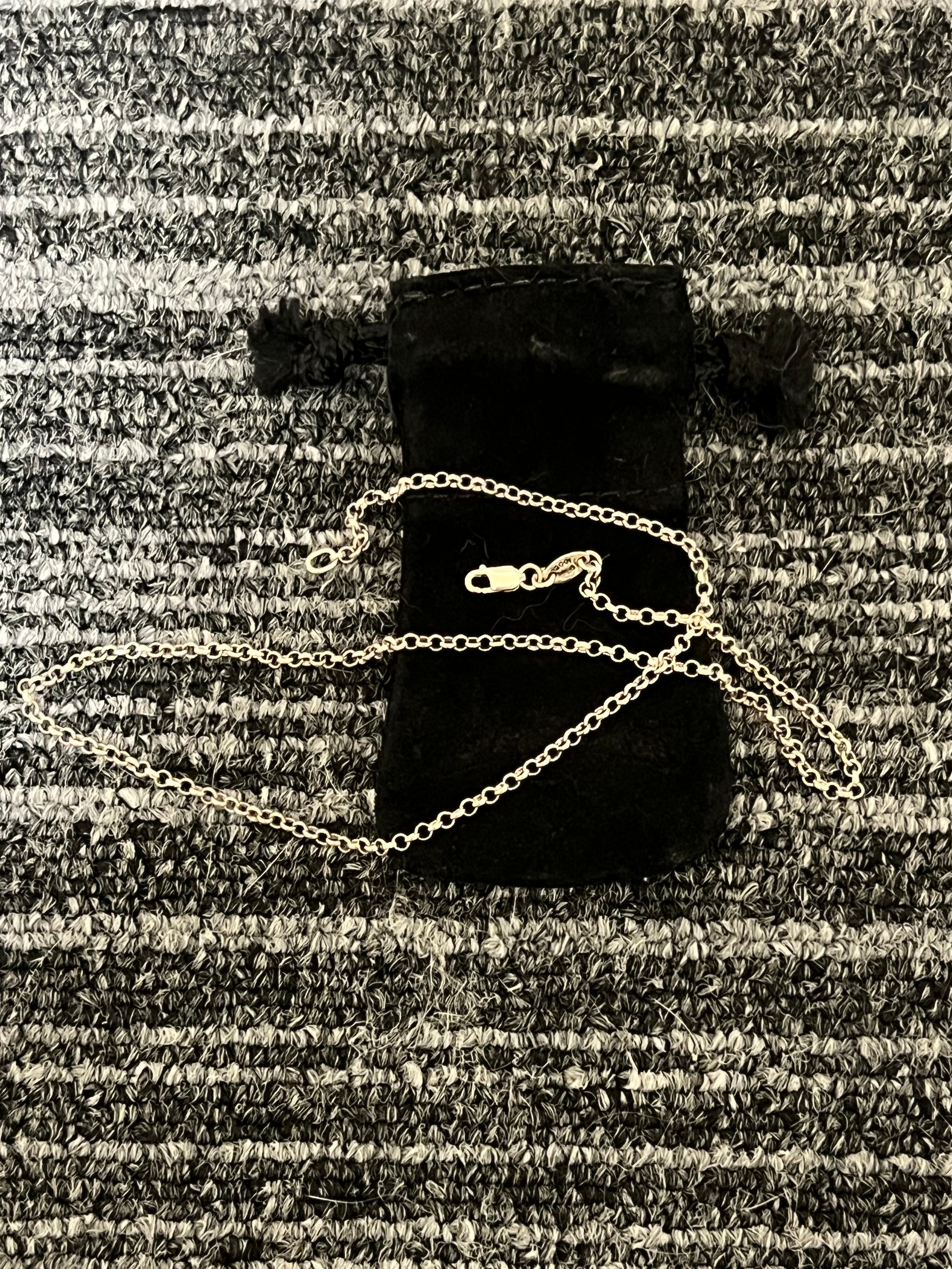 Chrome Hearts Roll Chain Necklace "Silver"