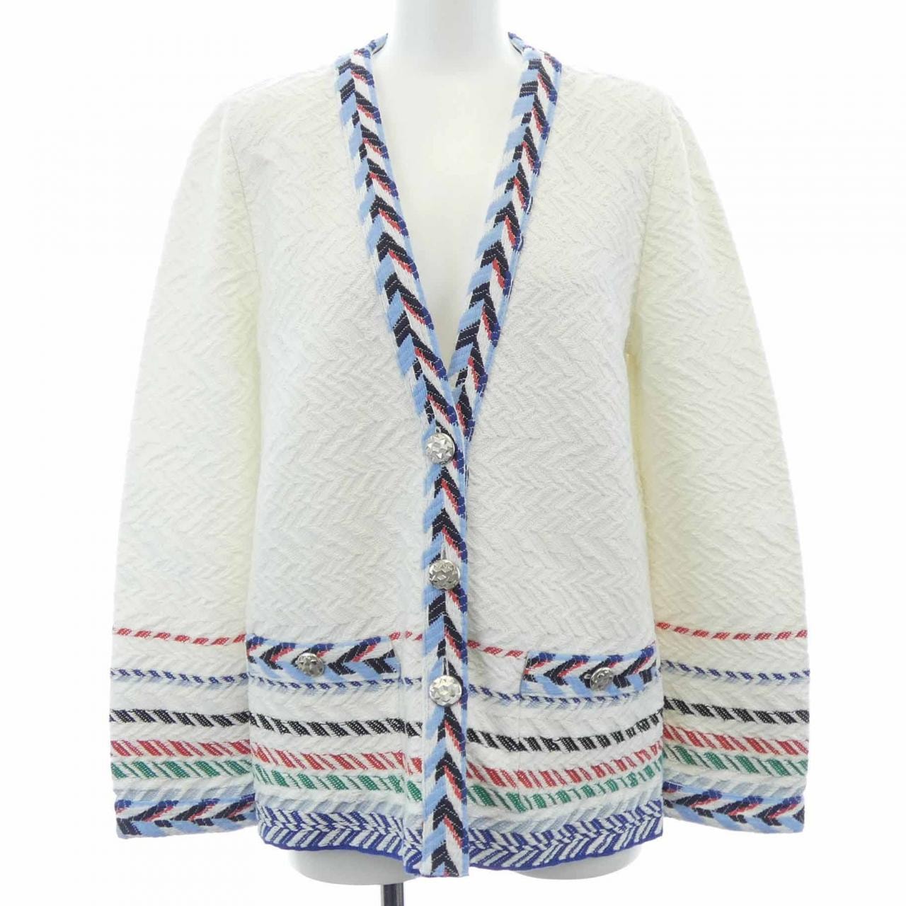 シャネル CHANEL P54120K07005 カーディガン