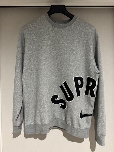 Supreme / Nike Arc Crewneck "Heather Grey"