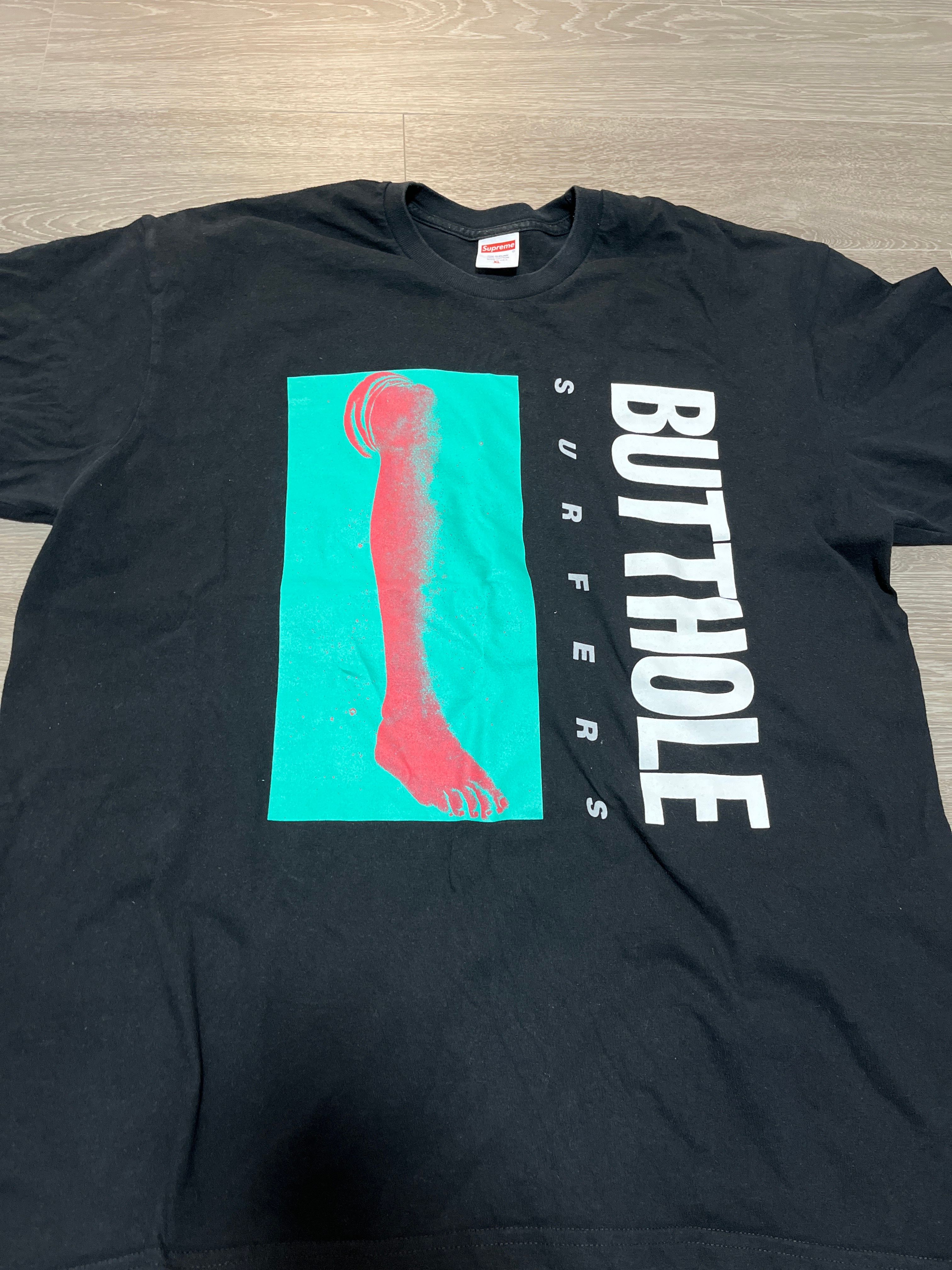 Supreme / Butthole Surfers Leg Tee "Black"