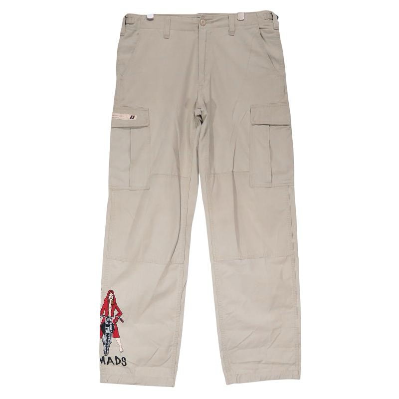 WTAPS ダブルタップス 09SS JUNGLE STOCK/TROUSERS,FATIGUE,CTN,RIPSTOP 2009/1ST ジャングル ストック トラウザーズ ベージュ 6ポケ カーゴ パンツ ボトムス サイズM
