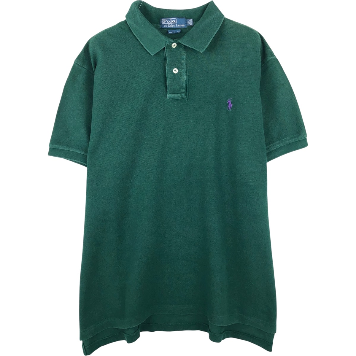 古着 ラルフローレン Ralph Lauren POLO by Ralph Lauren CUSTOM FIT 半袖 ポロシャツ メンズXL相当/eaa616697