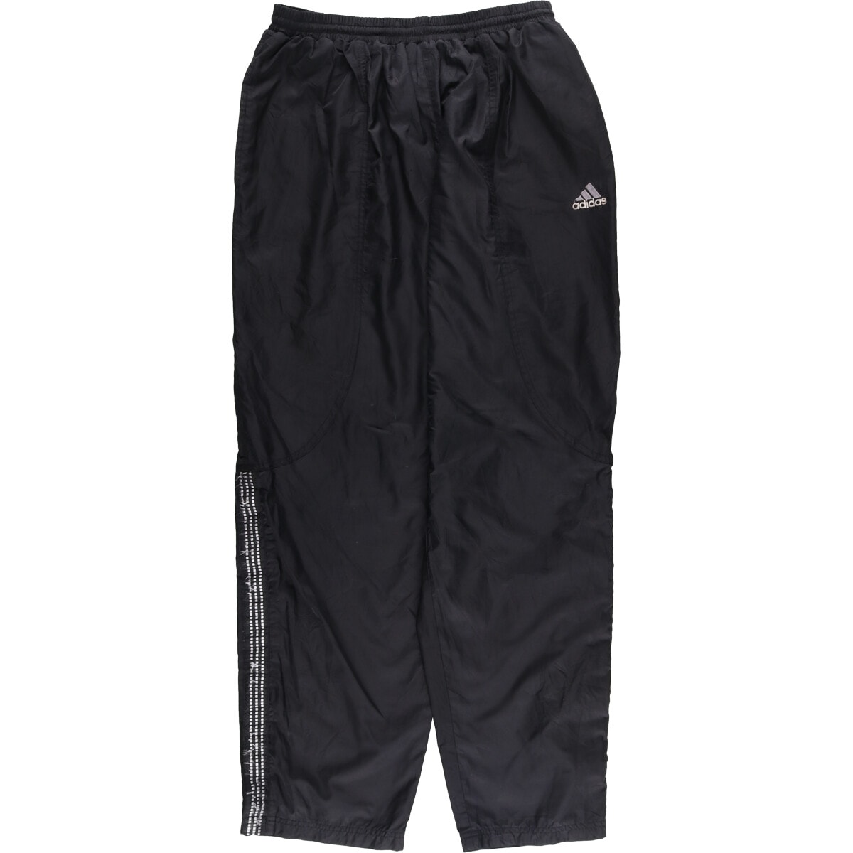 古着 90年代 アディダス adidas ウォームアップパンツ ナイロンパンツ シャカシャカパンツ メンズL相当 ヴィンテージ/eaa588918