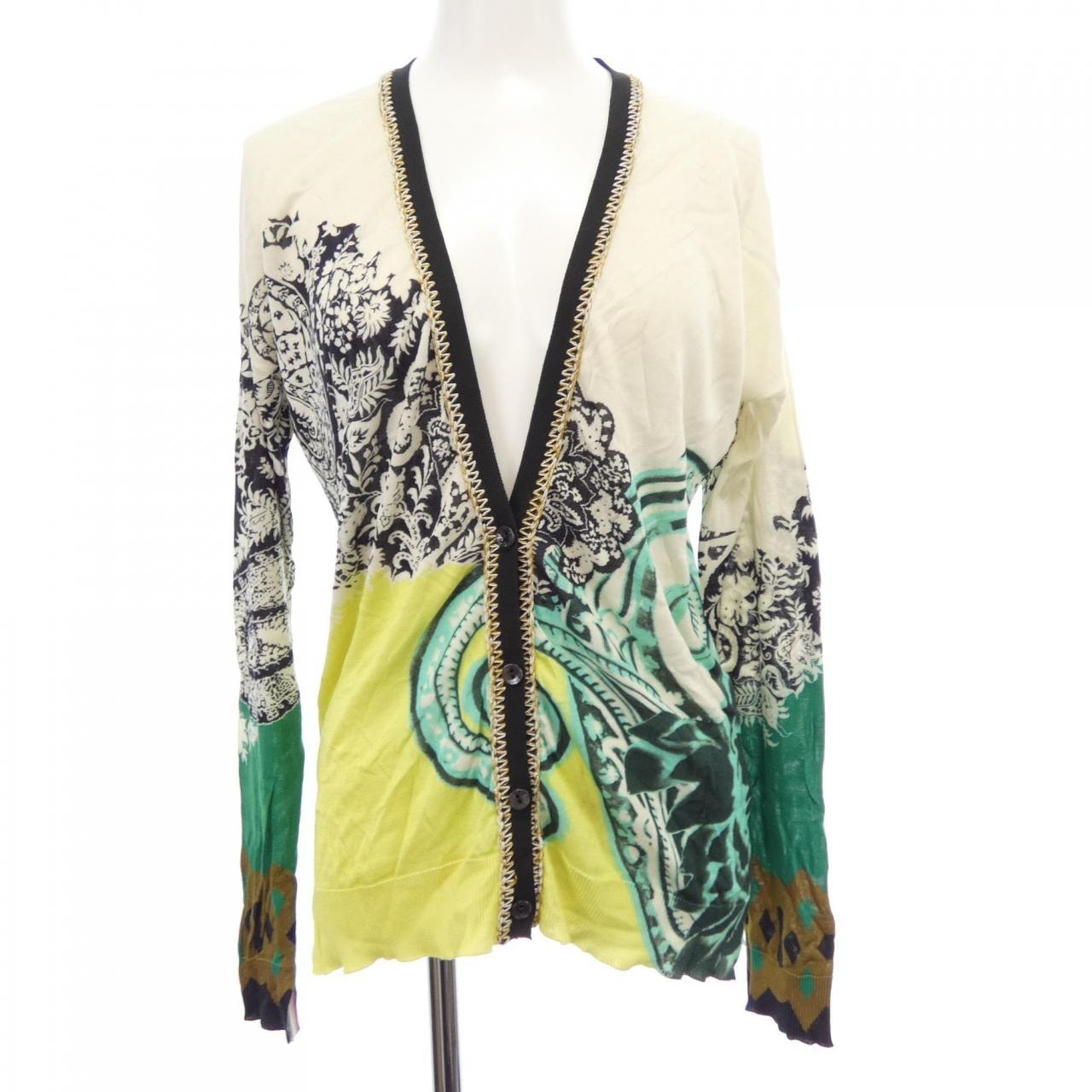 C (やや傷や汚れあり)】エトロ ETRO 232116649202 カーディガンの古着