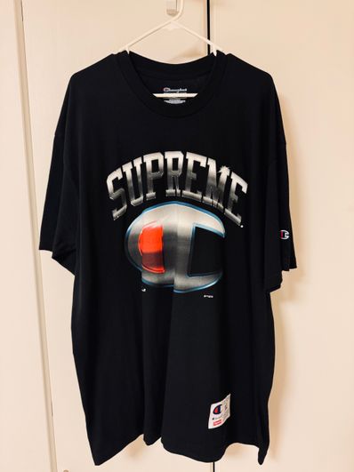 Supreme Champion Chrome S/S Top "Black"
