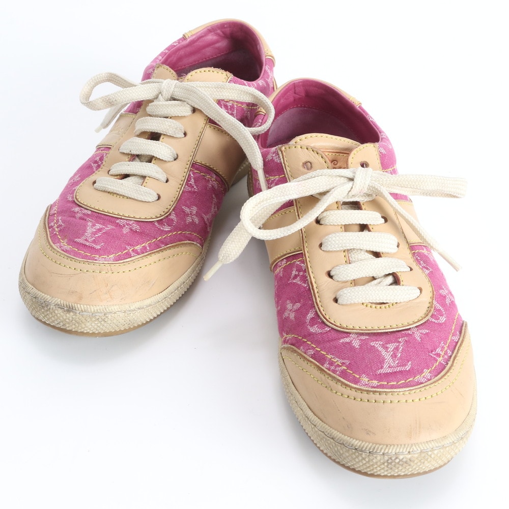 ルイヴィトン モノグラムデニム 36 23cm 相当 GO0026