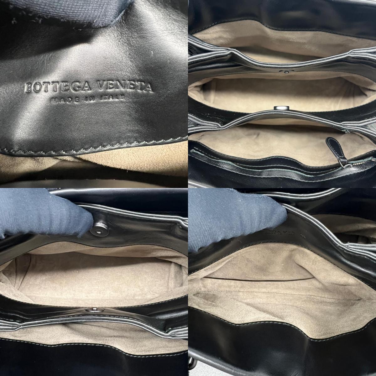 B (目立った傷や汚れなし)】BOTTEGA VENETA 極美品 ローマバッグ