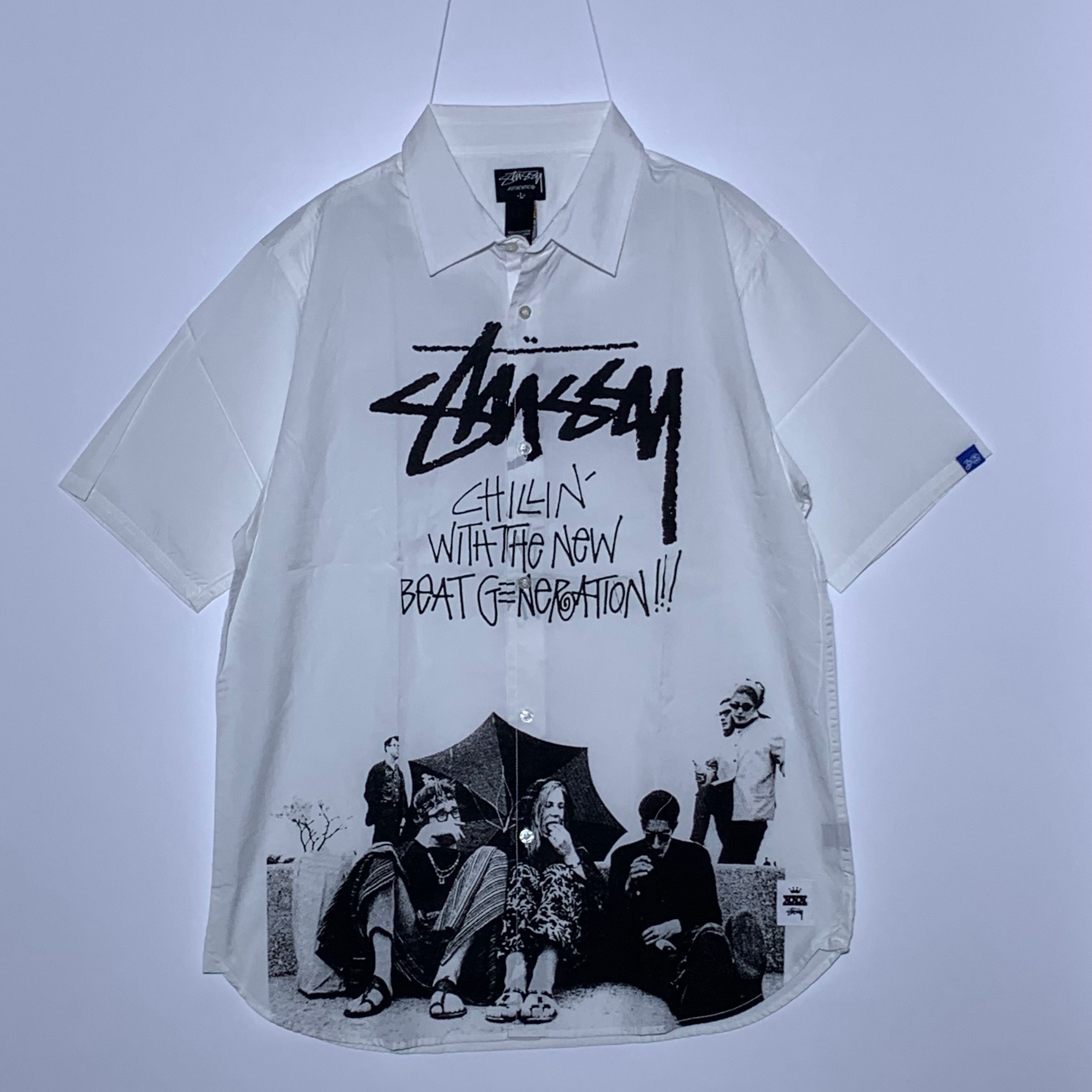 STUSSY 30周年 PHOTE GRAPHIC SHIRT