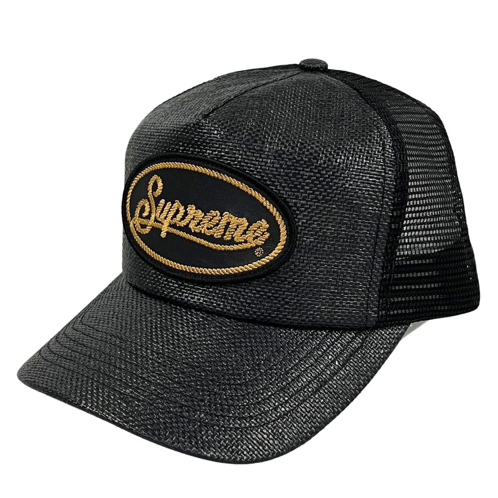 SUPREME シュプリーム 26SS Raffia Mesh Back 5-Panel キャップ 56578