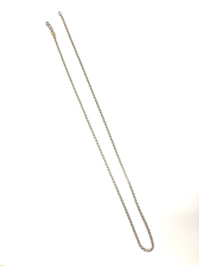 Chrome Hearts Neck Chain Roll 50cm (20inch) "Silver"