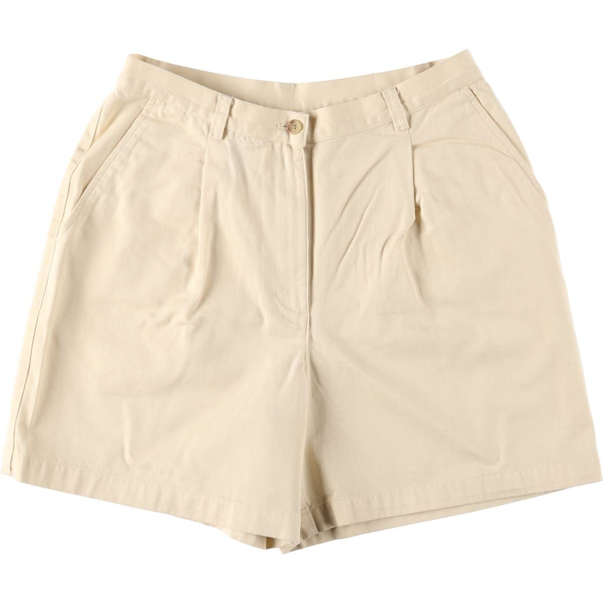 古着 ラルフローレン Ralph Lauren LAUREN ローレン ワンタック チノショーツ ショートパンツ レディースL(w30)相当/eaa561073