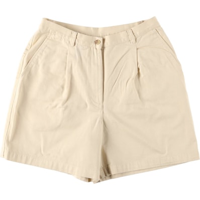 古着 ラルフローレン Ralph Lauren LAUREN ローレン ワンタック チノショーツ ショートパンツ レディースL(w30)相当/eaa561073