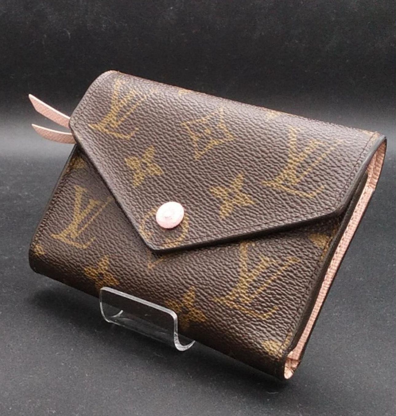 Louis Vuitton Victorine Wallet Monogram "Rose Ballerine"