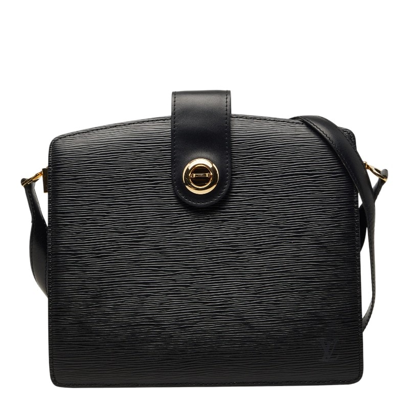 ルイ ヴィトン エピ カプチン ショルダーバッグ M52342  ブラック ノワール レザー レディース LOUIS VUITTON 【中古】