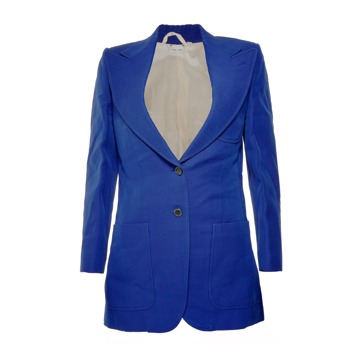 【大幅値下げ】 グッチ GUCCI 38 ウール バックロゴ ジャケット【中古】